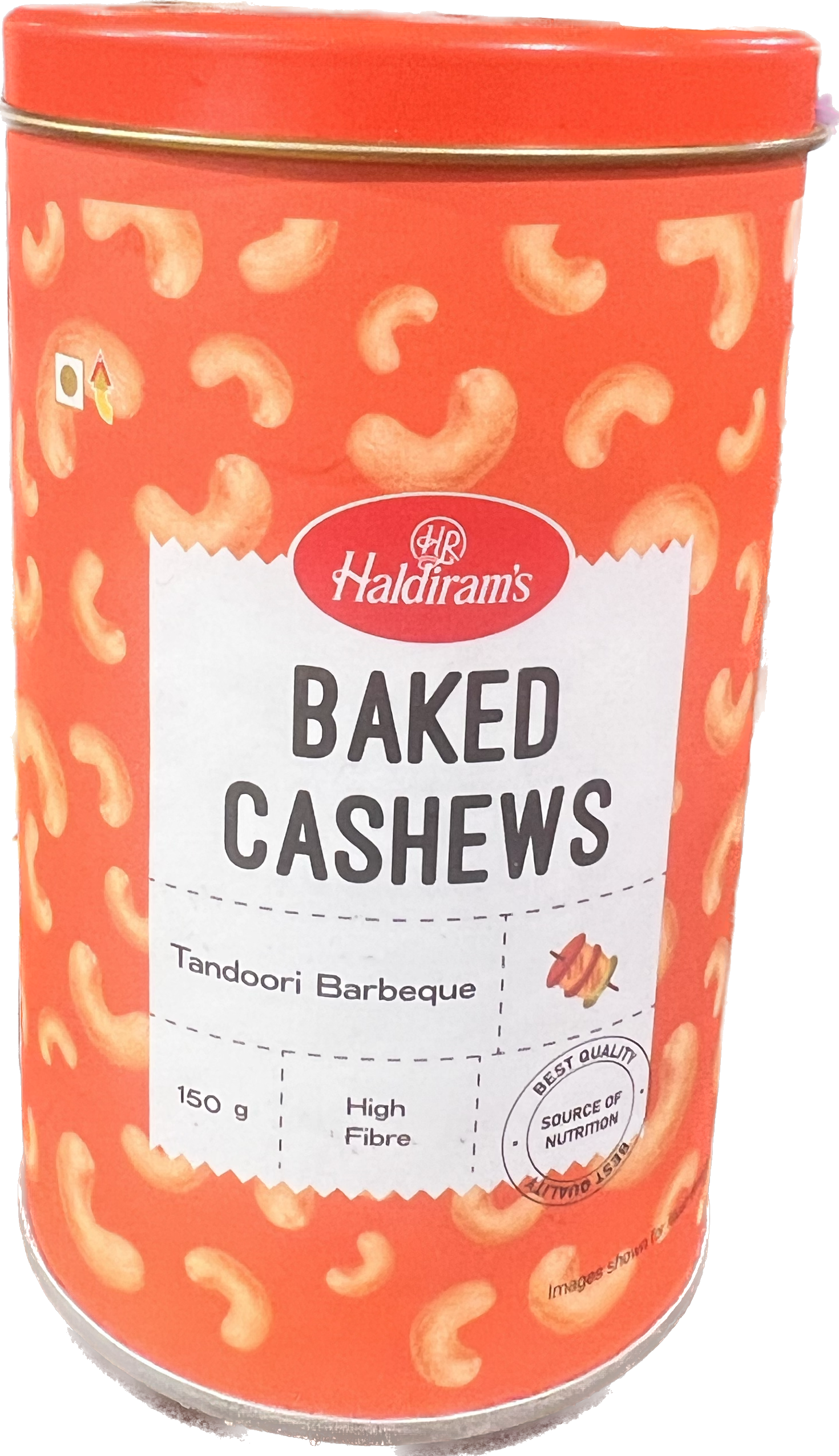 Haldiram Baked Cashew Tandoori Barbeque, 150 g