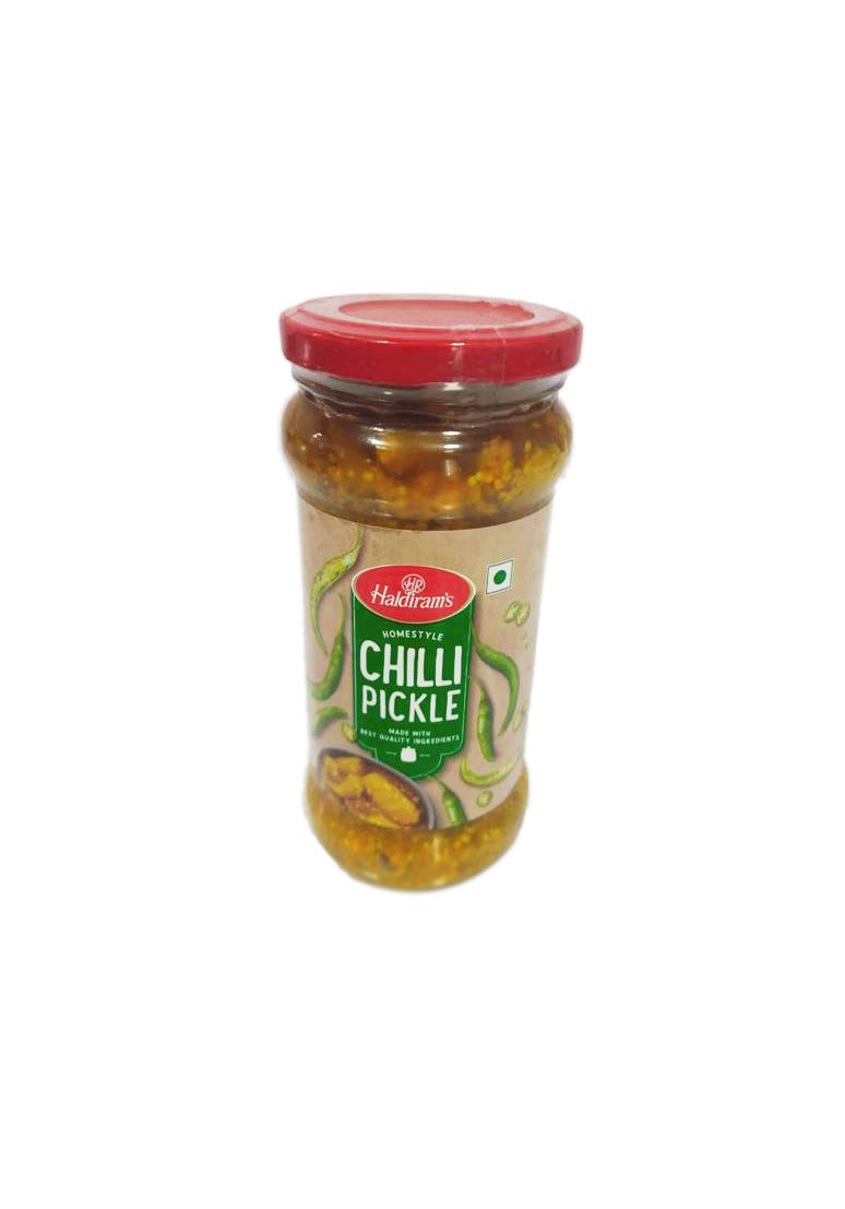 Haldiram Pickle Green Chilli, 375G