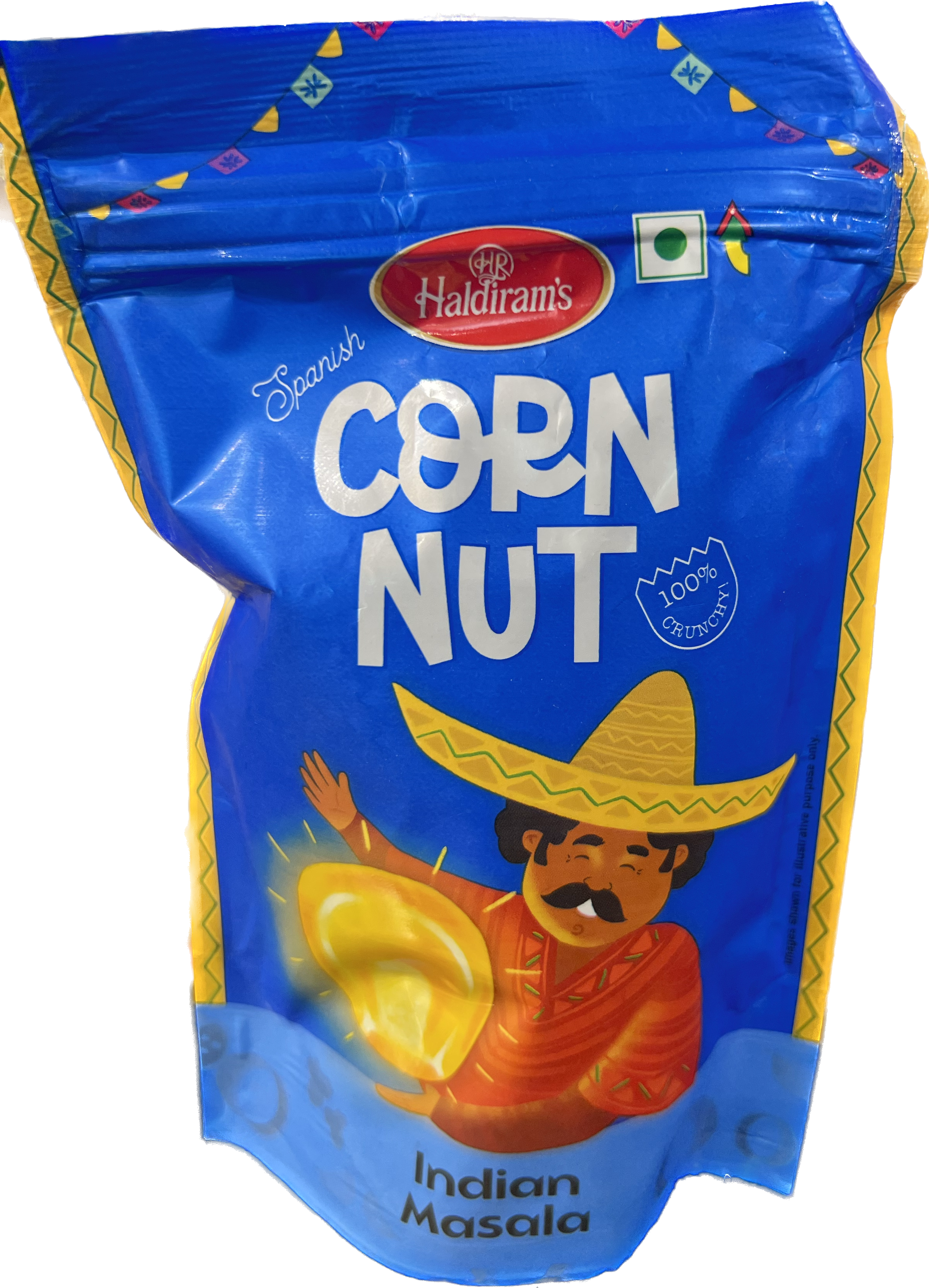 Haldiram Roasted Spanish Corn Indian Masala, 110 g