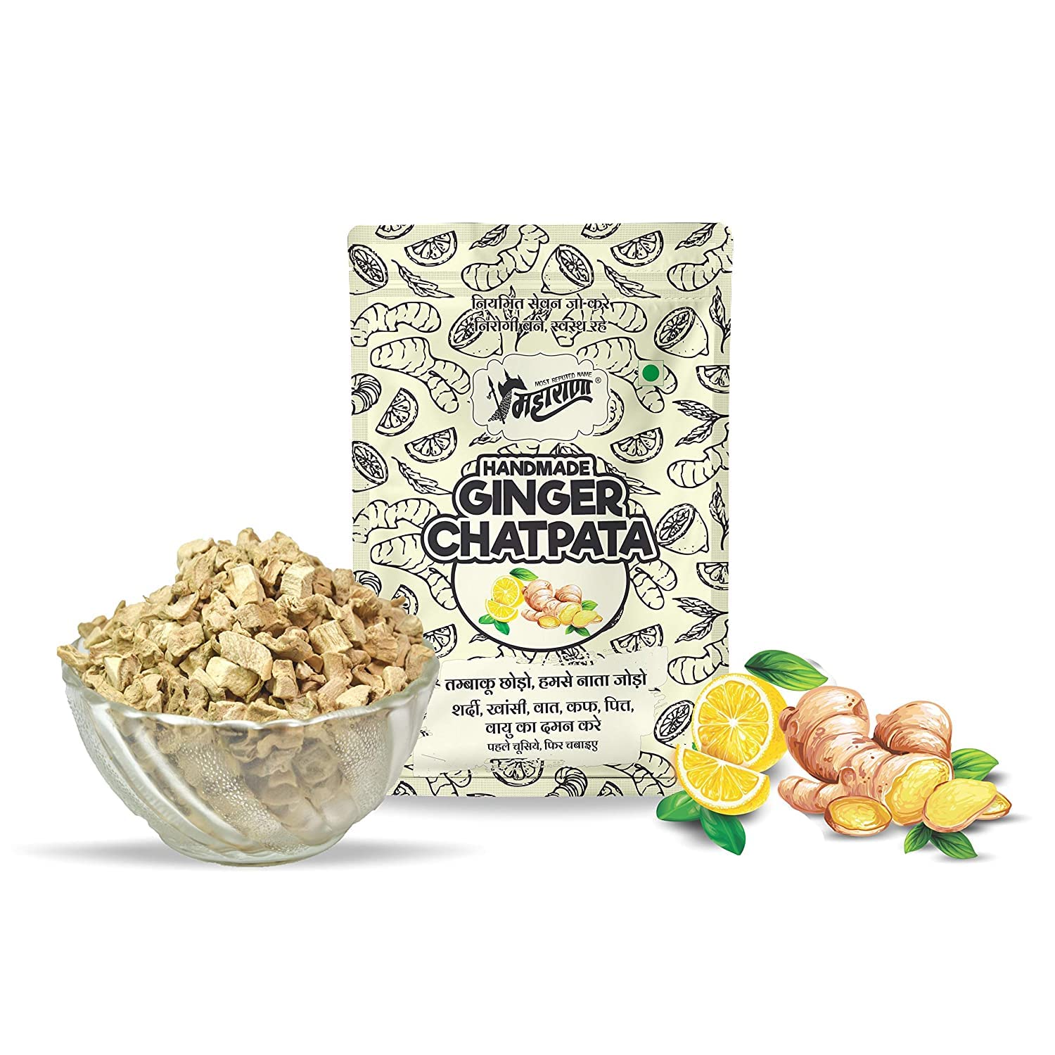 Maharana Ginger Chatpata Mouth Fresheners - 15pcs