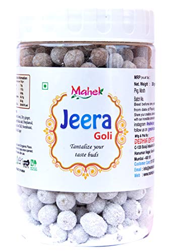 Mahek Jeera Goli 200 GM [After-Meal Digestive Mouth Freshener]