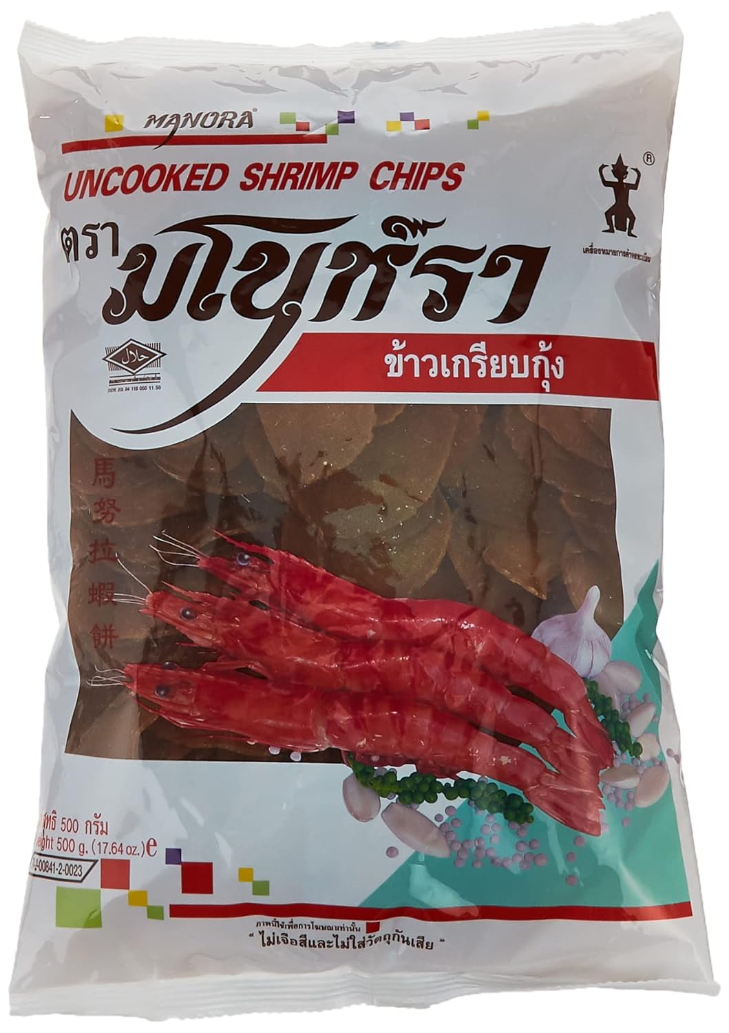 Manora Uncooked Shrimp Chips, 500g