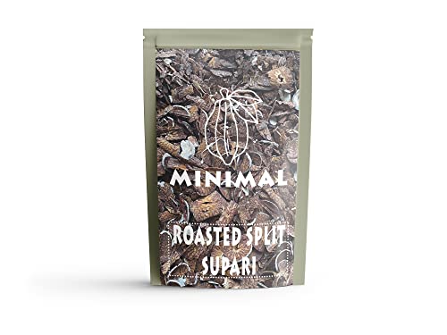 Minimal Roasted Split Arecanut Bites(Roasted Supari),150g