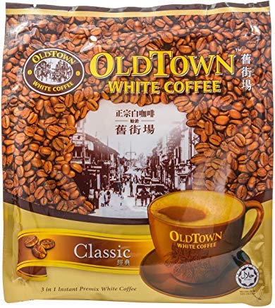 Old Town White Coffee Classic 3 in 1 Instant Premix White Coffee 15 Stick ( 15 X 38g ), Packet 570g