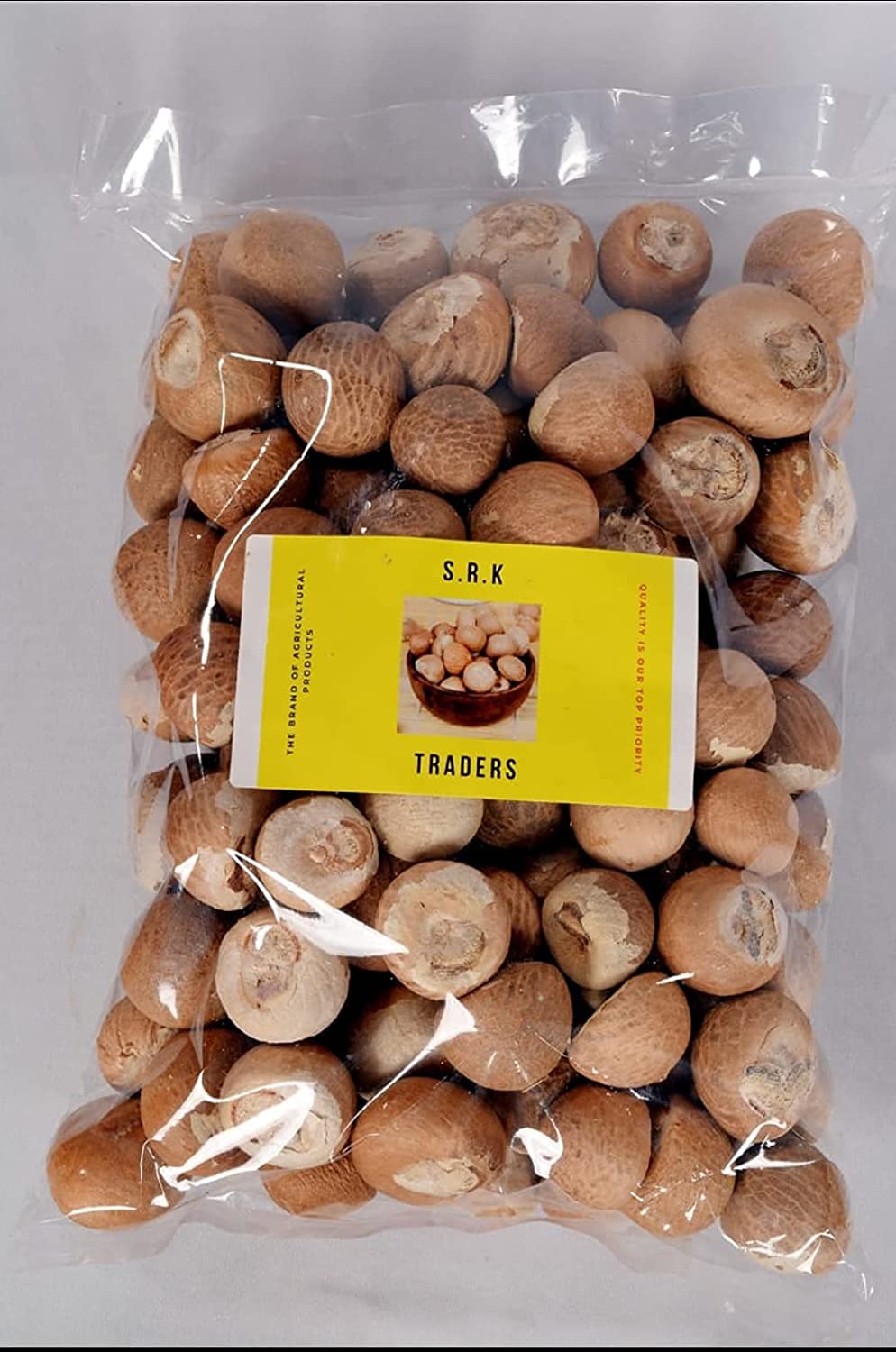 S.R.K Tradersâ„¢ Whole Arecanut (Single Choll) | Pooja Supari | Betel Nut | Satta Supari | Whole Areca nut | 100gm