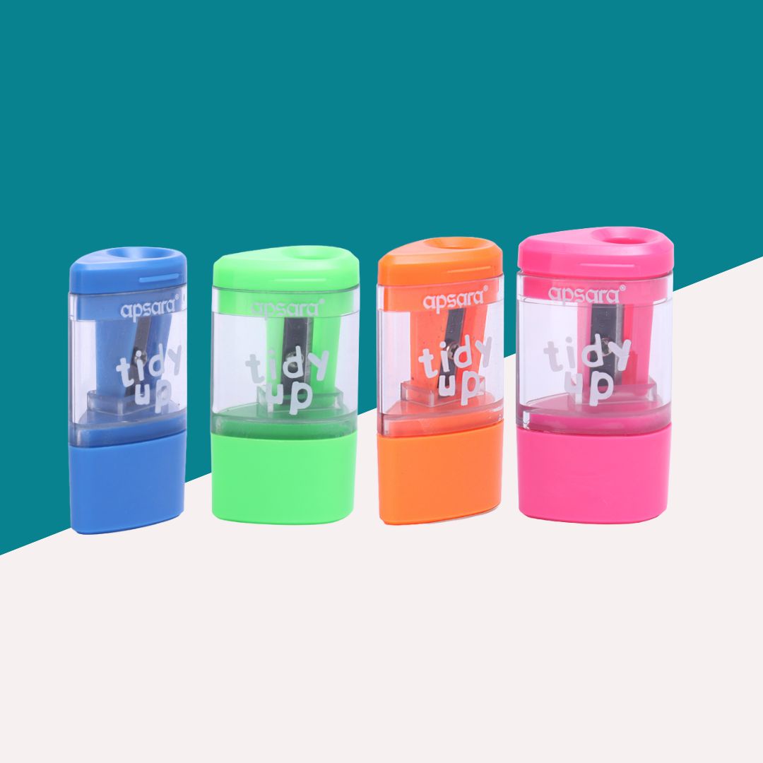 Apsara Tidy Sharpener With Eraser Combo ( Pack Of 1 )