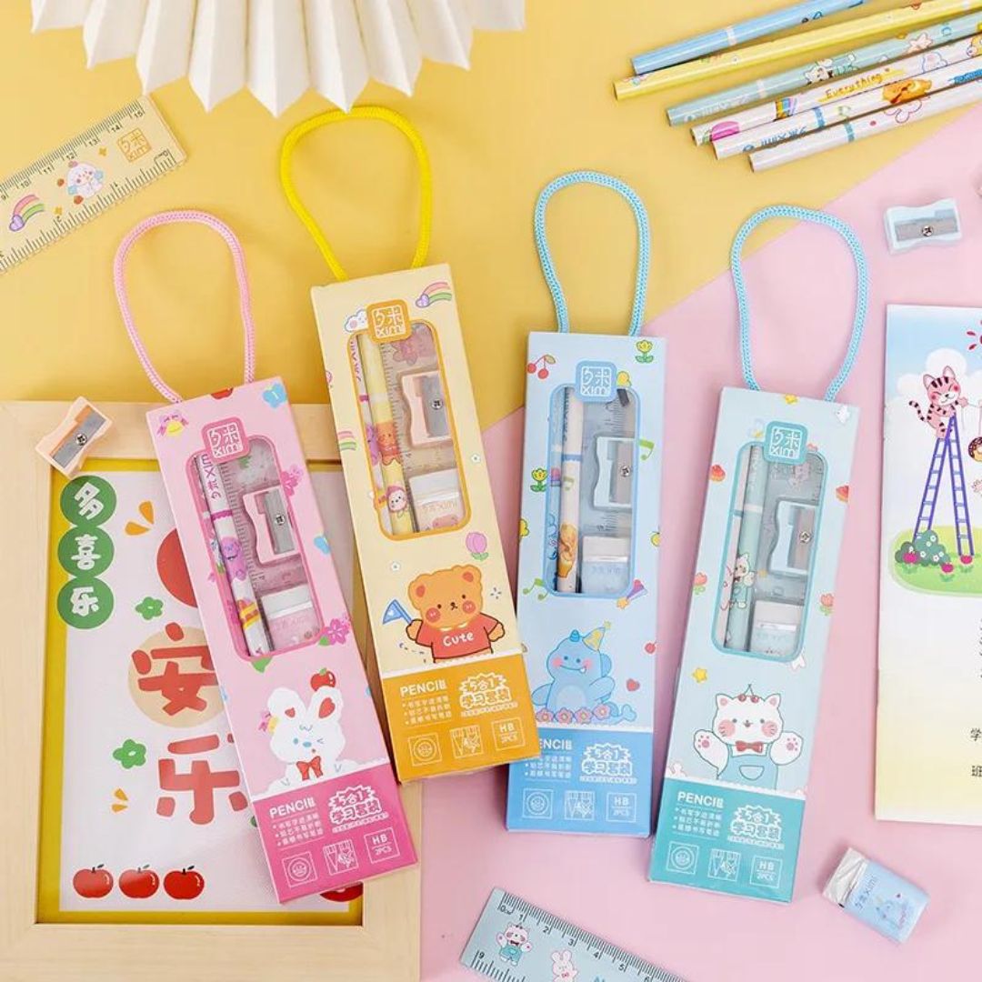 Cartoon Theme Stationery Delight Return Gift Set