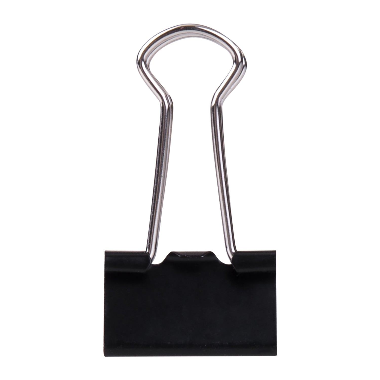 DELI W38565 BINDER CLIPS 19 mm BLK 12 T - Color May Vary