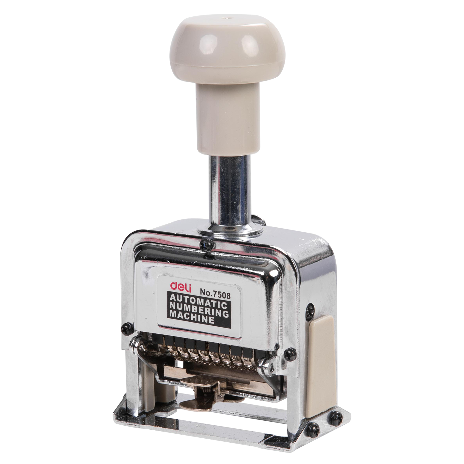 DELI W7508 NUMBER MACHINE 8 DIGIT 1 T - Color May Vary