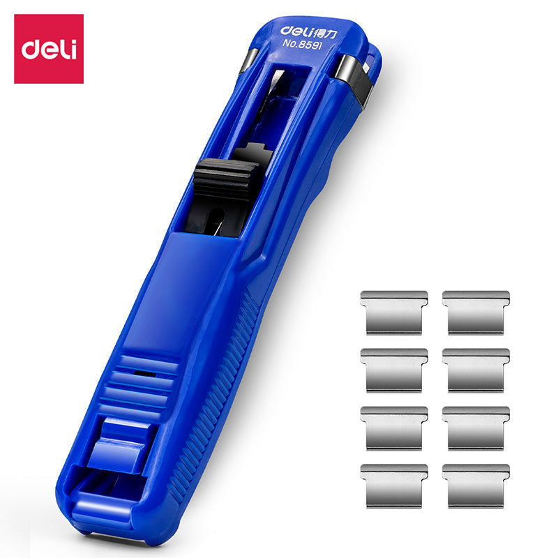 Deli W8591 Paper Clippers 23mm Blu 1 T - Color May Vary