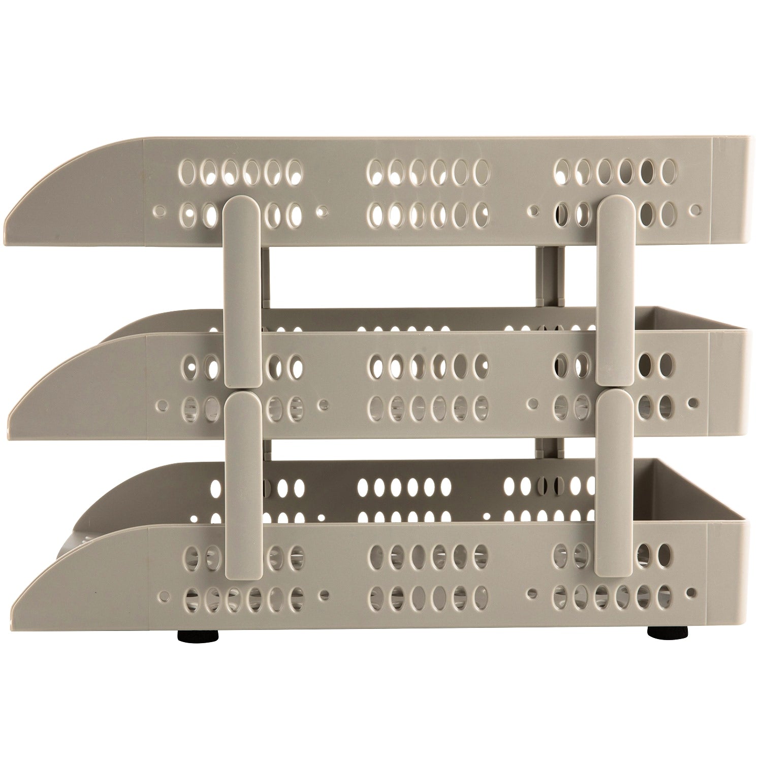 Deli W9215 3 Tier Fl Tray Blk 1 T - Color May Vary