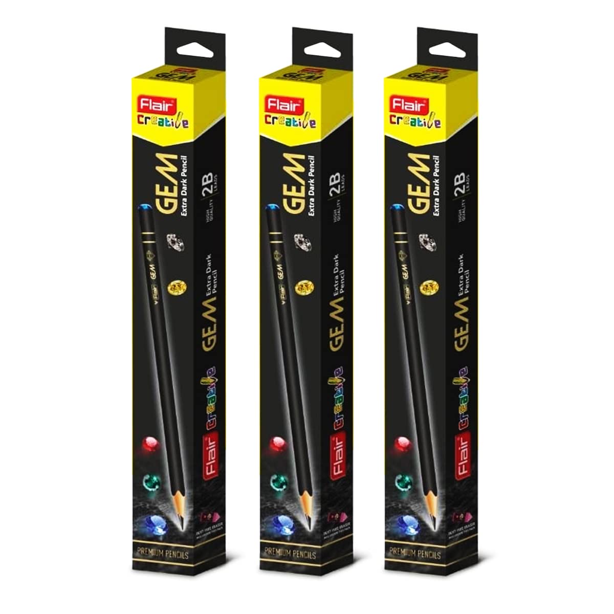 Flair Creative Series Gem 2B Graphite Pencil