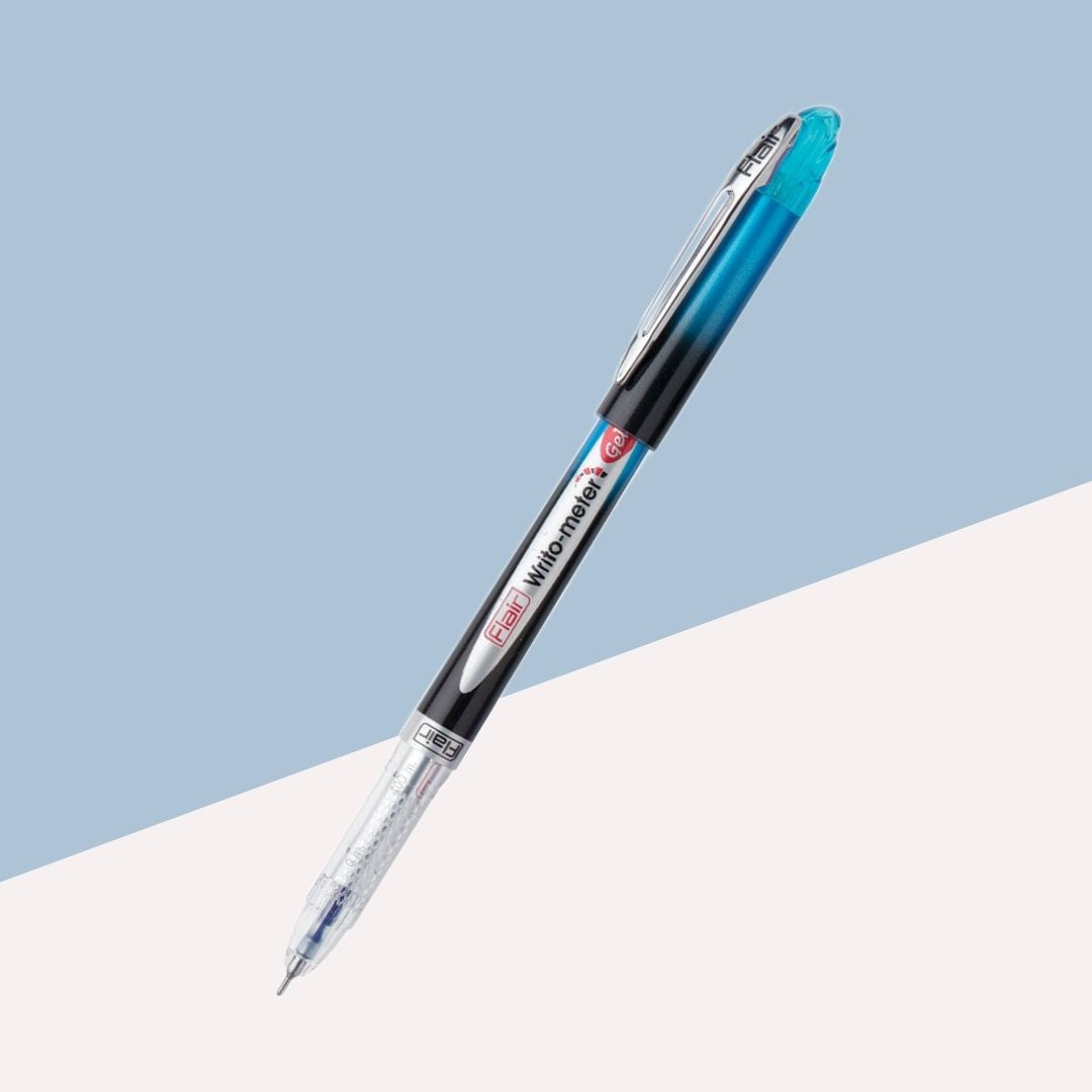 Flair Writometer Gel Pen â€“ Blue ( Pack of 1 )