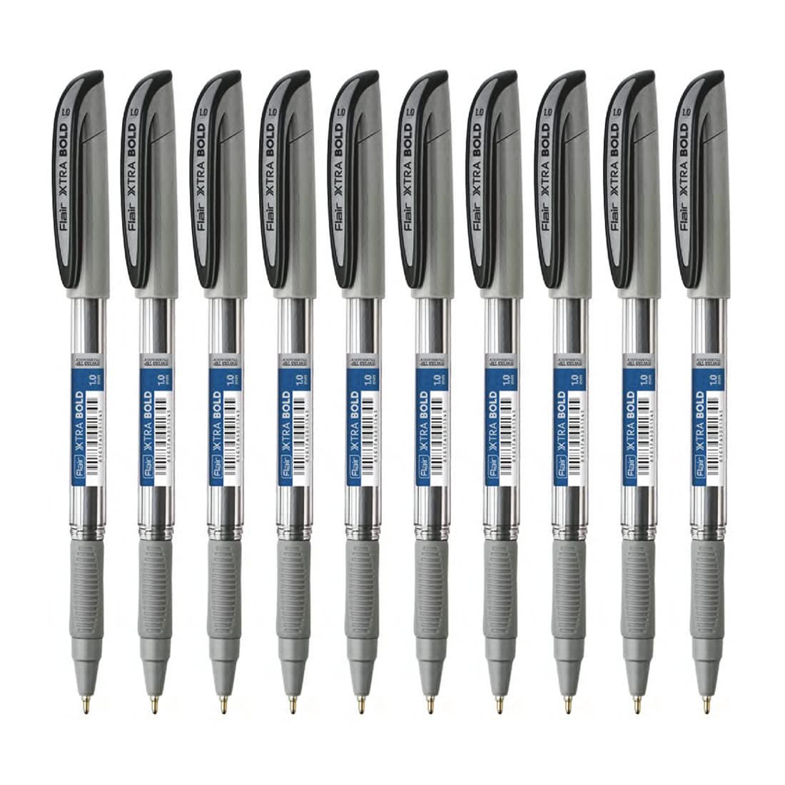 Flair Xtra Bold Ball Pen Wallet Pack 1.0mm - Black Ink