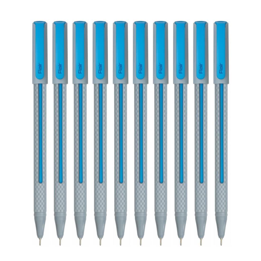 Flair Yolo 0.6mm Ball Pen Box Pack - Blue Ink