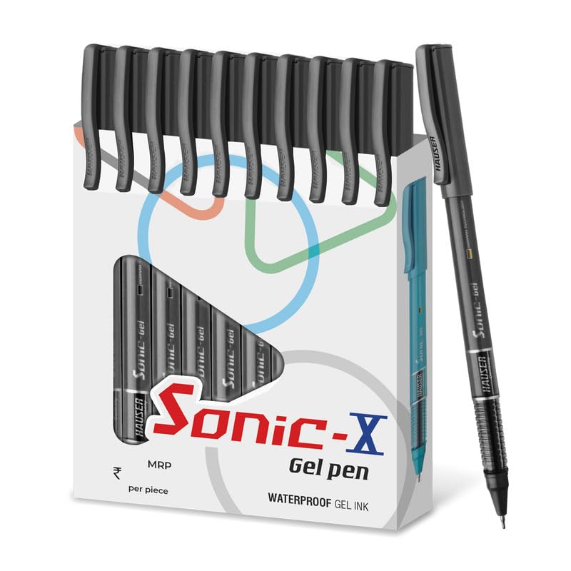 Hauser Sonic X Gel Pen Card Pack