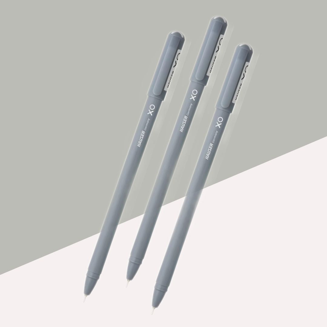 Hauser XO Ball Pen â€“ Black ( Pack of 1 )
