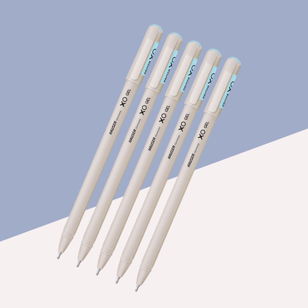 Hauser XO Gel Pen â€“ Blue ( Pack of 1 )