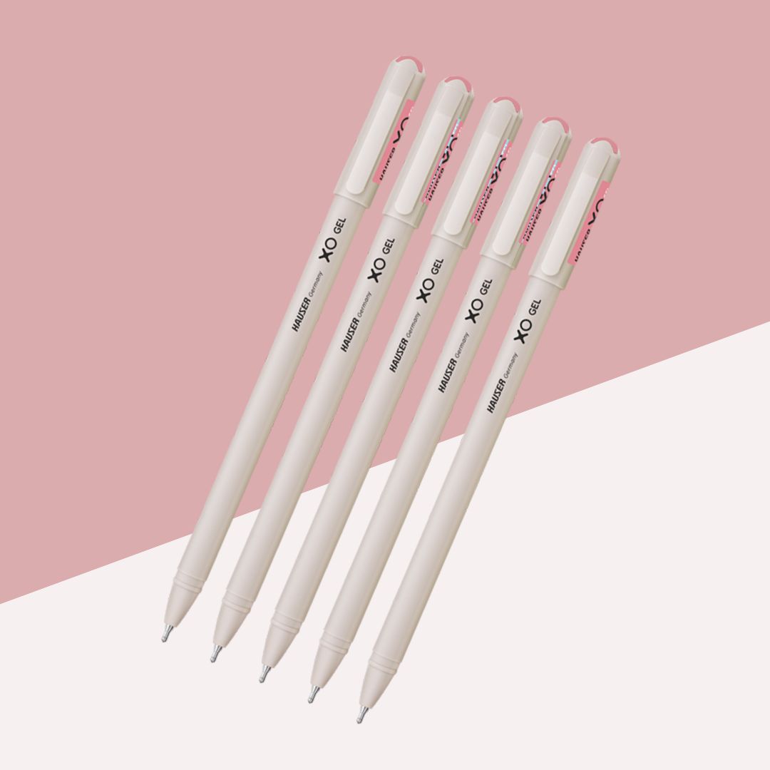 Hauser XO Gel Pen â€“ Red ( Pack of 1 )