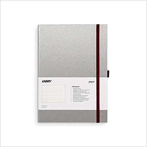 Lamy B2 Brushed Metal Hardcover Notebook - Black Purple, Pack Of 1