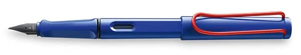 Lamy Safari Medium Nib Fountain Pen with Converter Z 28 - Blue Ink, Pack Of 1