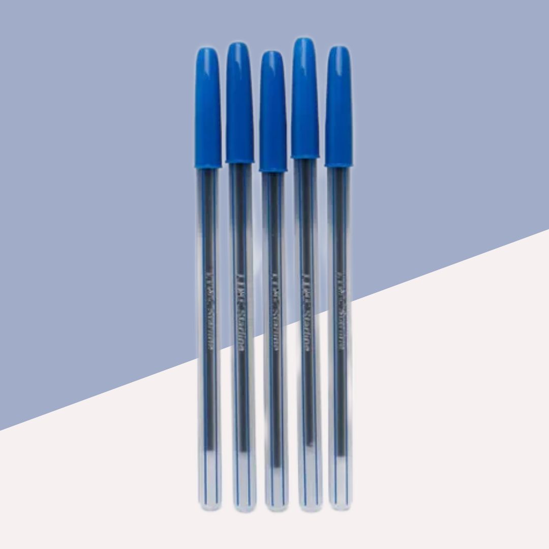 Linc Starline Ball Pen â€“ Blue ( Pack of 5 )