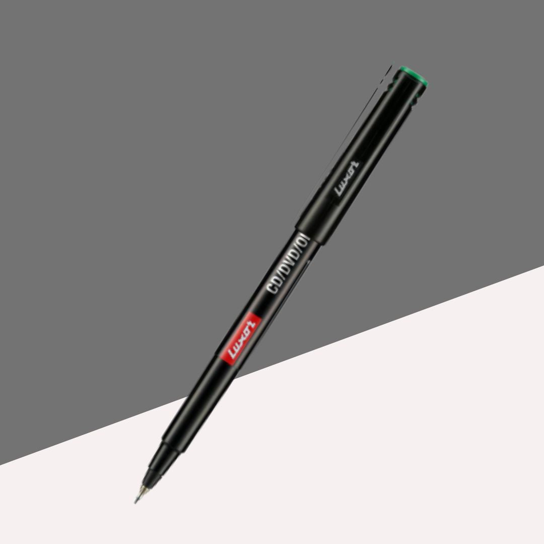 Luxor CD DVD Marker Pen - Black ( Pack Of 1 )