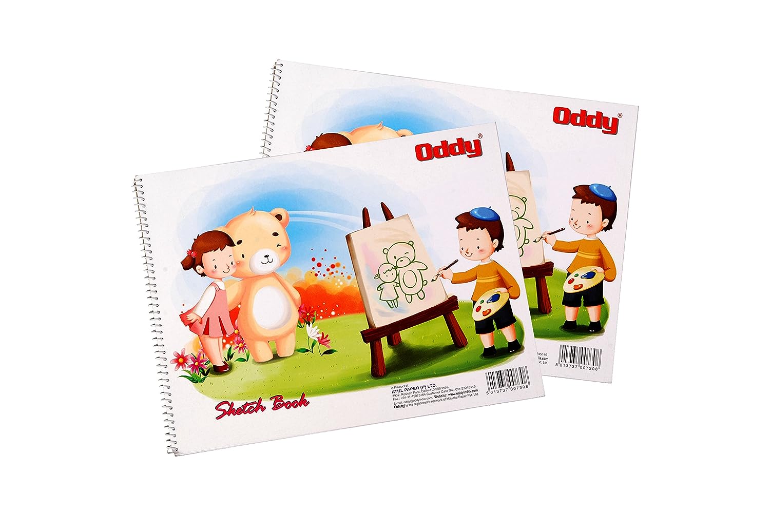Oddy Drawing Sketch Book 36 Pages (Set of 5)