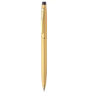 Pierre Cardin Kriss Satin Gold Roller Ball Pen - Blue, Pack Of 1