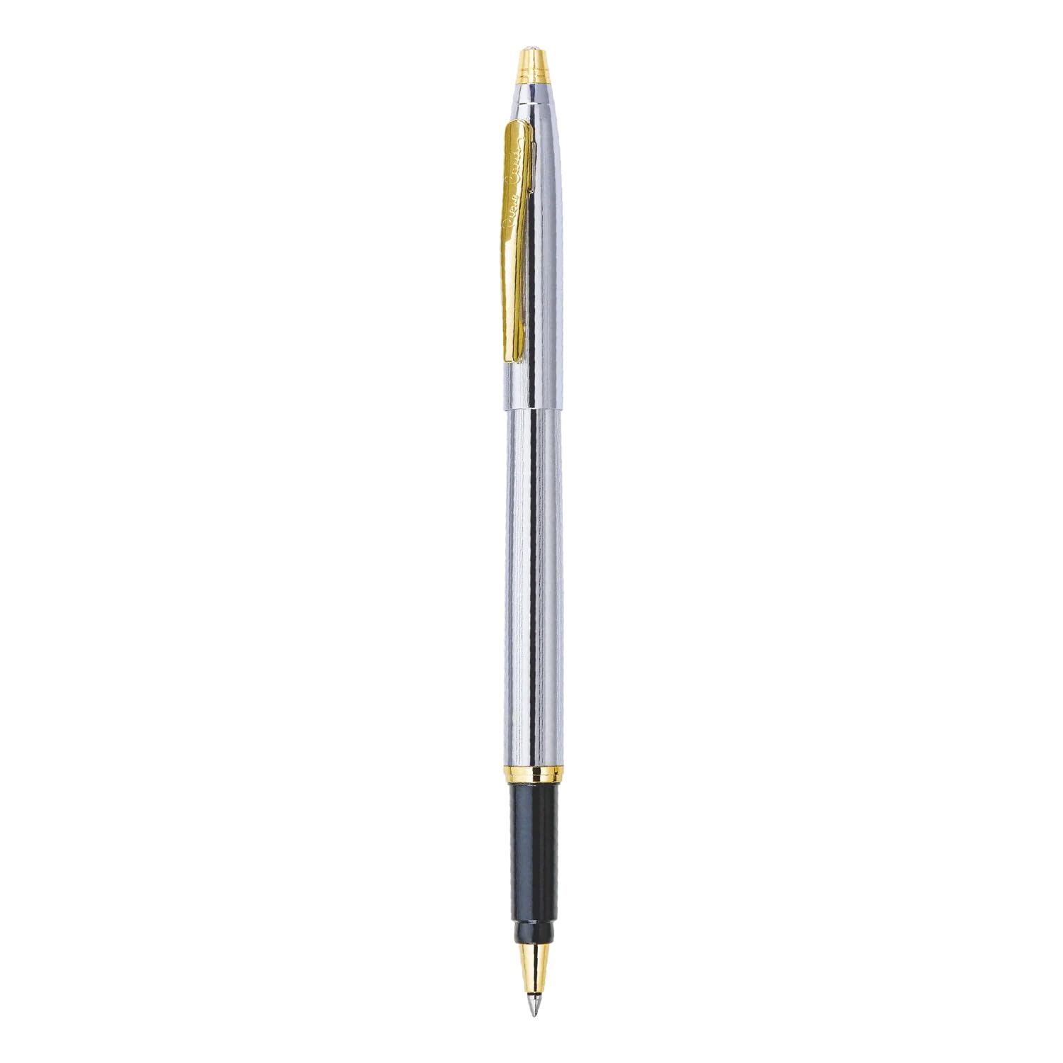Pierre Cardin Kriss White Gold Roller Ball Pen - Blue, Pack Of 1