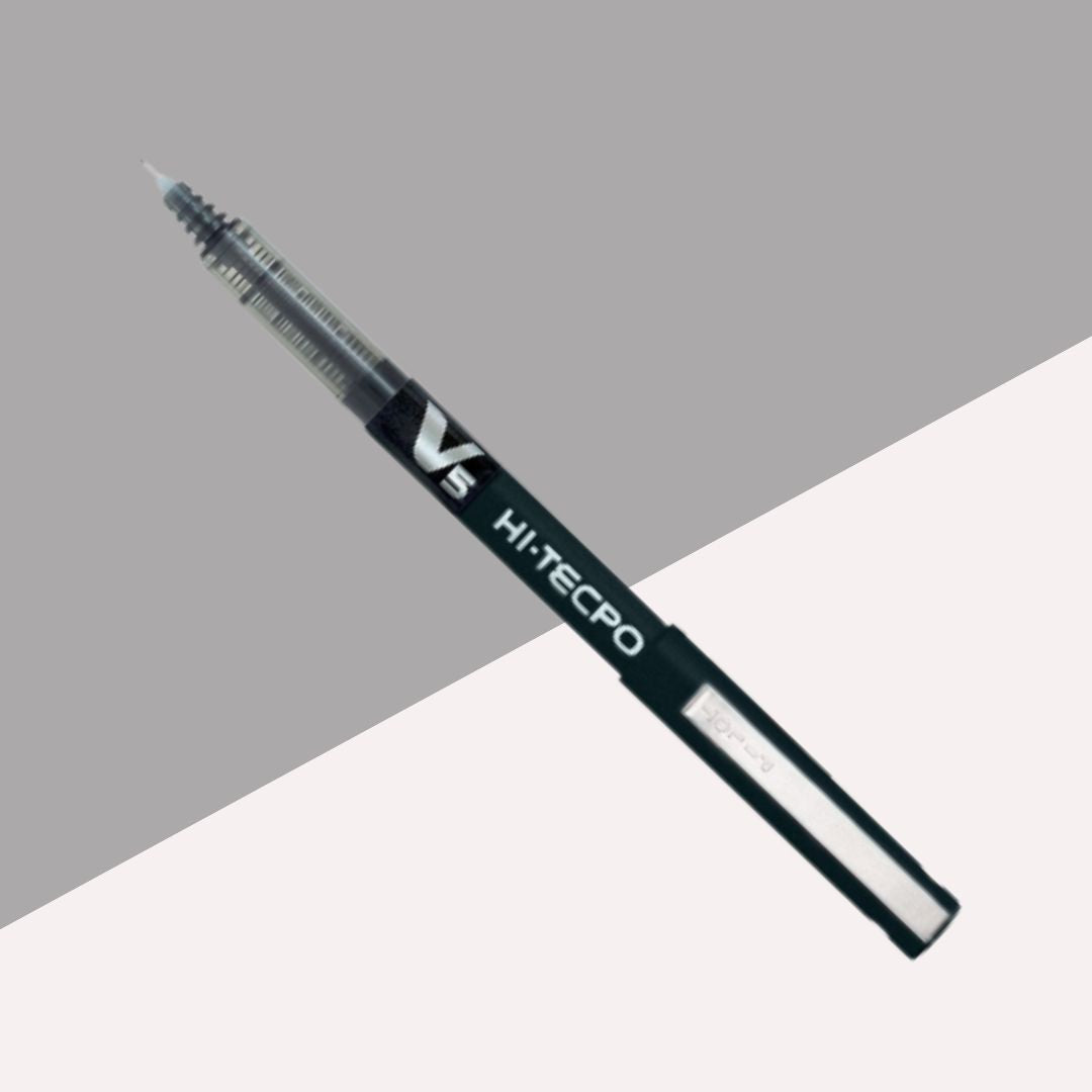 Pilot V5 Hitech Point Gel Pen â€“ Black ( Pack of 1 )