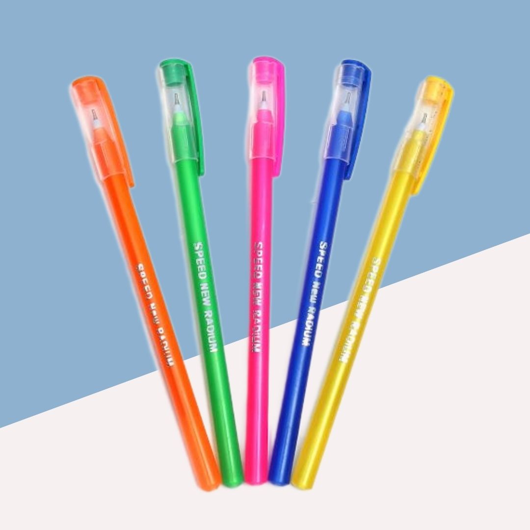 Use & Throw Ball Pen  â€“ Blue ( Pack of 5 )
