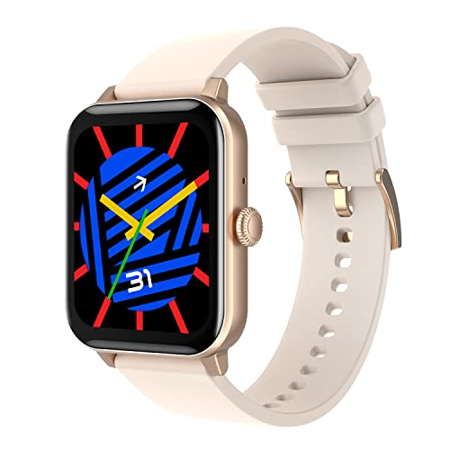 Fire-Boltt Ninja Calling 1.69" Bluetooth Calling Smart Watch, Dial Pad, Speaker, AI Voice Assistant with 450 NITS Peak Brightness, Wrist Gaming & 100+ Watch Faces with SpO2, Multiple Sports (Silver)