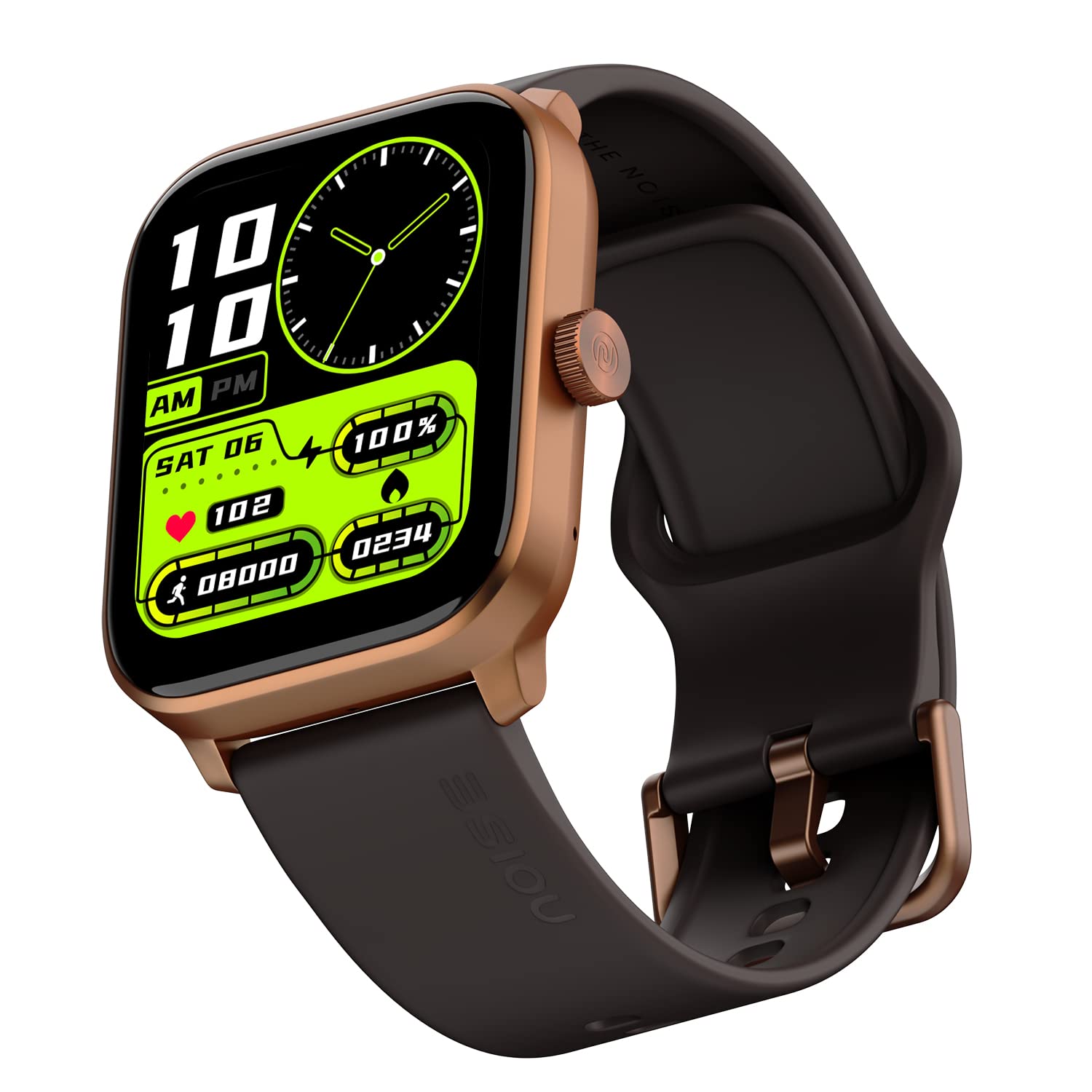 Noise Pro 4 GPS Smart Watch 1.85" Display (Copper Brown)